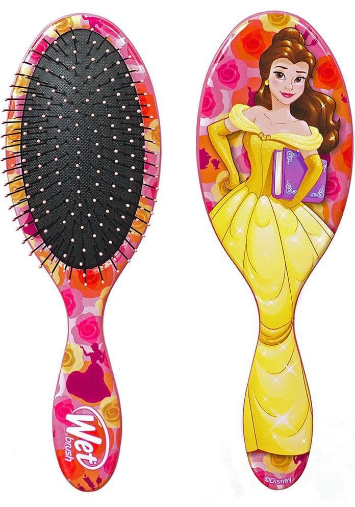 WET BRUSH DISNEY PRINCESS WHOLEHEARTED BELLE LIGHT PINK Щетка для спутанных волос Дисней (Белль)