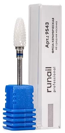 Фреза керамическая кукуруза, диаметр 6 мм, средняя насечка 