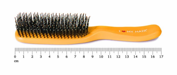 I Love My Hair SPIDER Щетка массаж. желтая микро,пластик,для расчесывания мокрых и запутанных волос