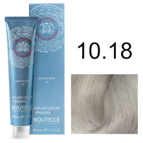 BOUTICLE Atelier color 10.18 светлый блондин пепельно-жемчужный