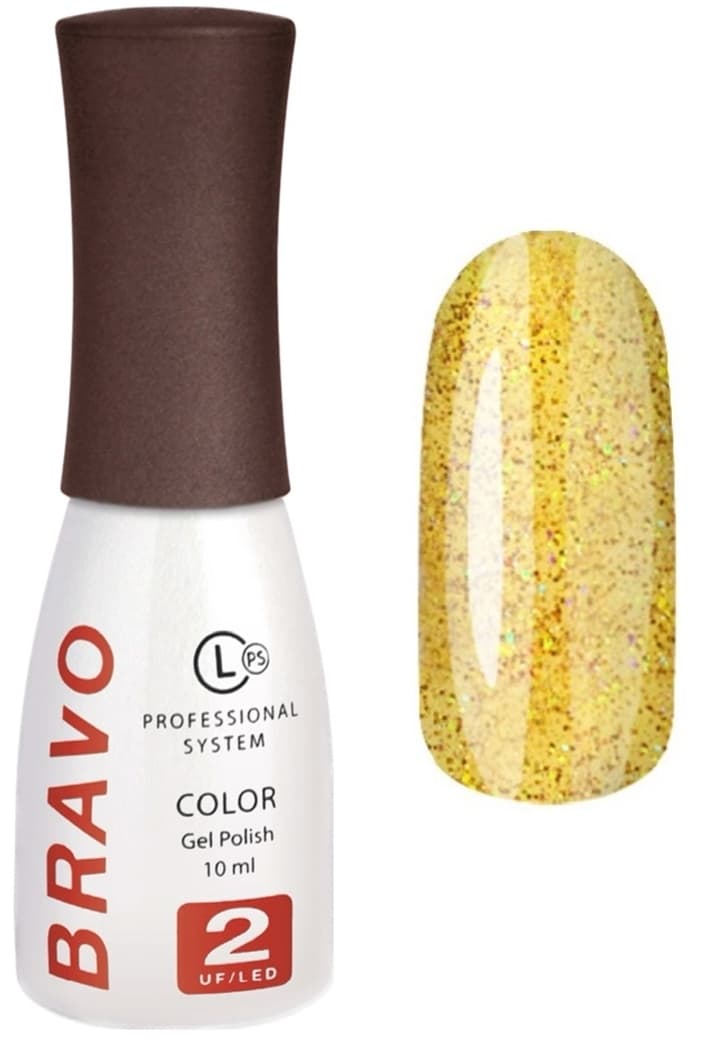 Bravo Цветное базовое покрытие для гель-лака BRAVO 3.9 10мл COLOR 