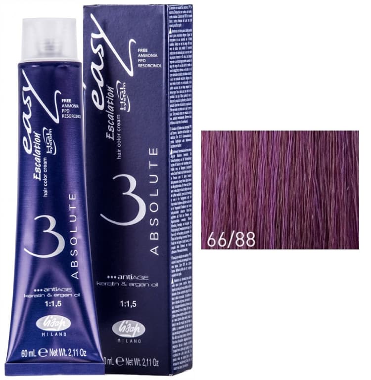 Lisap Absolute 66/88 интенсивный фиолетовый темный блондин 60 мл