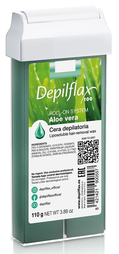 Depilflax Воск в картридже Алоэ вера, 110 мл.