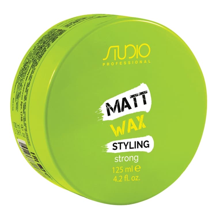 KAPOUS Studio Матовый воск cильной фиксации "Matt Wax" серии "Styling" 125 мл 