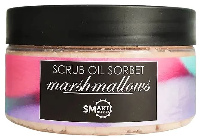 SMART Молекулярный Скраб - масло сорбет (аромат marshmallows) 