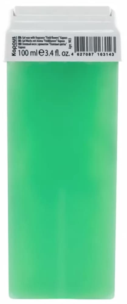 Kapous Depilation Гелевый воск с ароматом "Полевые цветы" в картридже, 100 мл