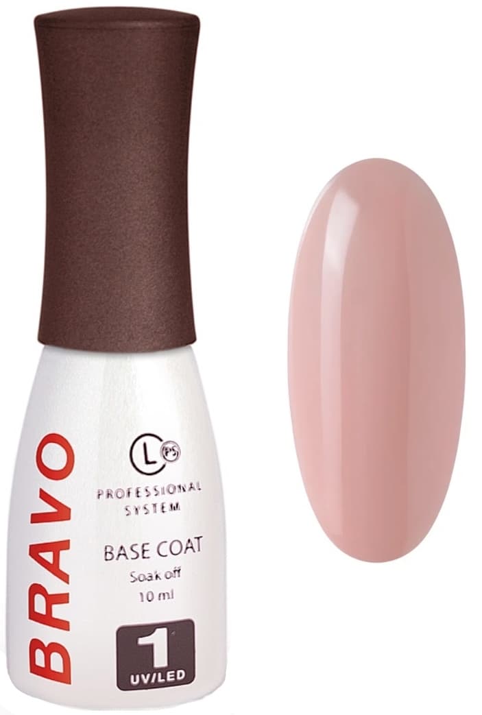 Bravo Камуфлирующее базовое покрытие для гель-лака 5.1 10мл