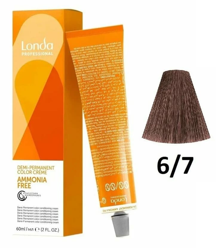 LondaТон Ammonia-Free 6/7 темный блонд коричневый
