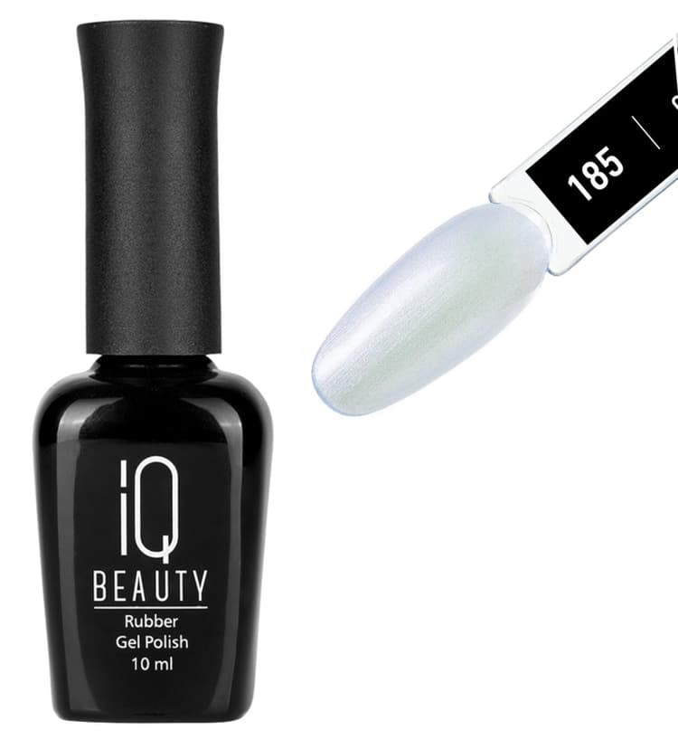 IQ BEAUTY Каучуковый гель-лак с кальцием №185 Bubbles in the sky - коллекция SHE’LL