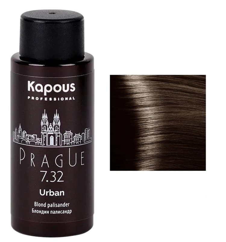 Kapous Urban LC 7.32 Прага Полуперманентный жидкий краситель для волос 60 мл