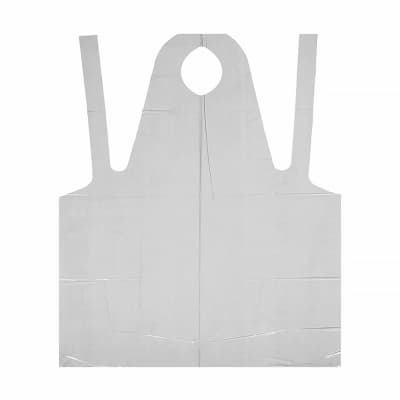 Фартук одноразовый п/э прозрачный 80*120 (50 шт/рулон)  