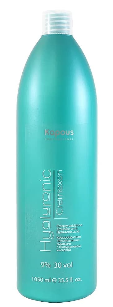 Kapous Кремообразная проявляющая эмульсия Hyaluronic Cremoxon 9%, 1050 мл.