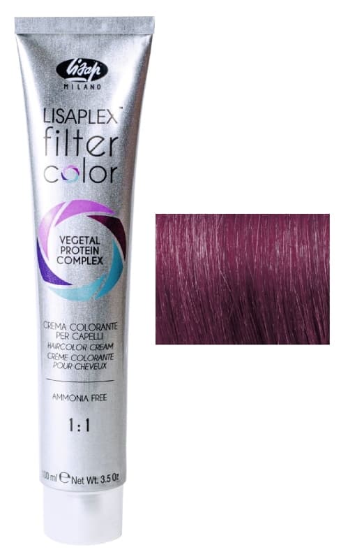 Lisaplex Filter Color шоколадно-сиреневый металлик 100 мл