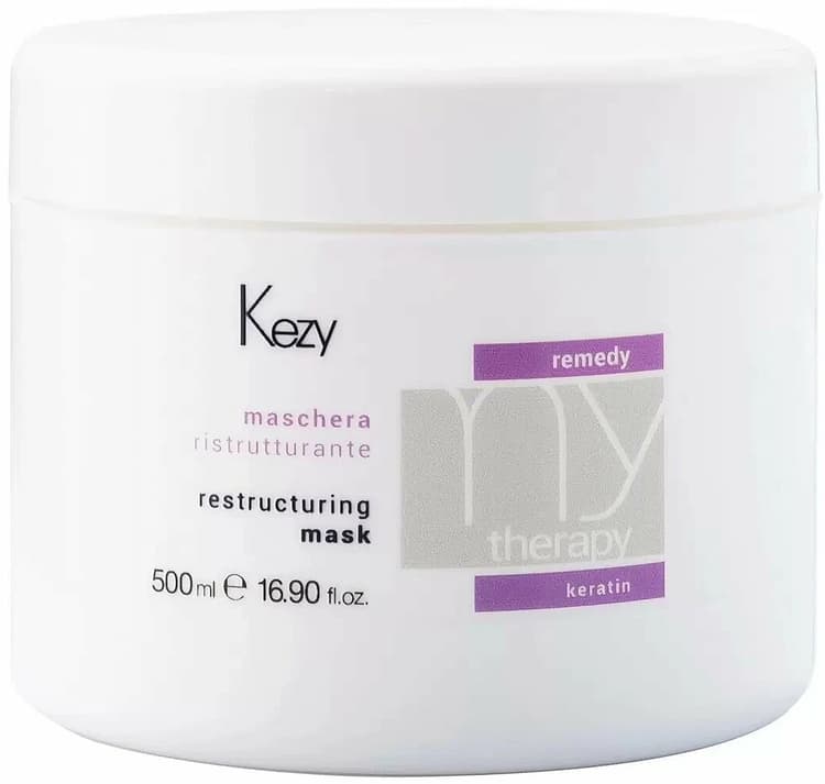 KEZY My Therapy Remedy Restructuring Маска  реструктурирующая с кератином, 500 мл. 