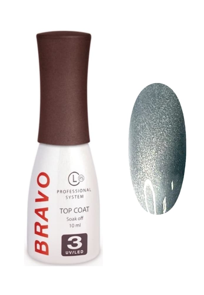 Bravo Верхнее покрытие без липкого слоя CAT'S EYE 10 мл 