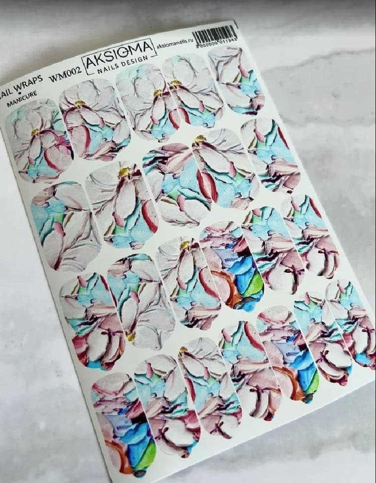 Пленка для маникюра Aksioma WM-002