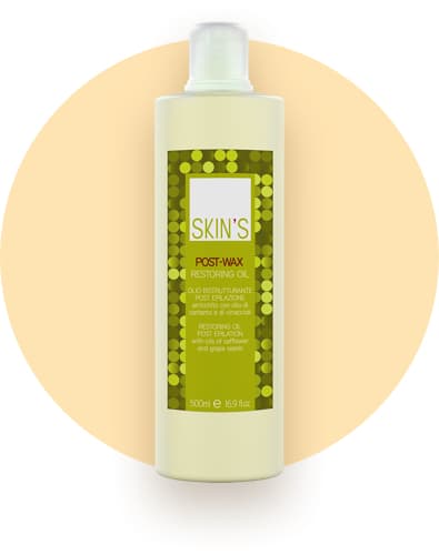 SKIN'S POST-WAX RESTORING OIL Масло восстанавливающее после депиляции, 500 мл