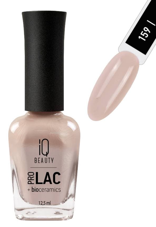 IQ BEAUTY PROLAC Лак для ногтей укрепляющий с биокерамикой 12.5 мл №159 OBSESSION Rose Chocolate