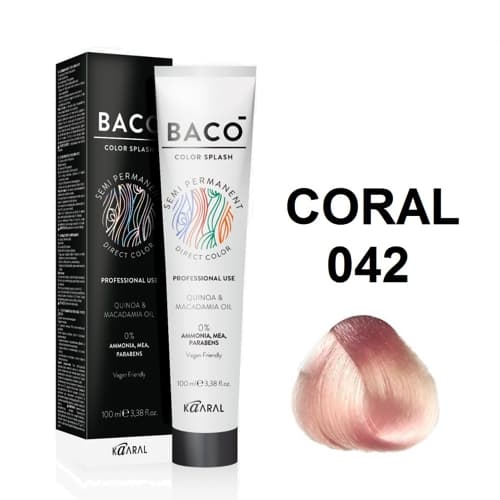 KAARAL COLORSPLASH CORAL 042 Коралловый 100 мл.