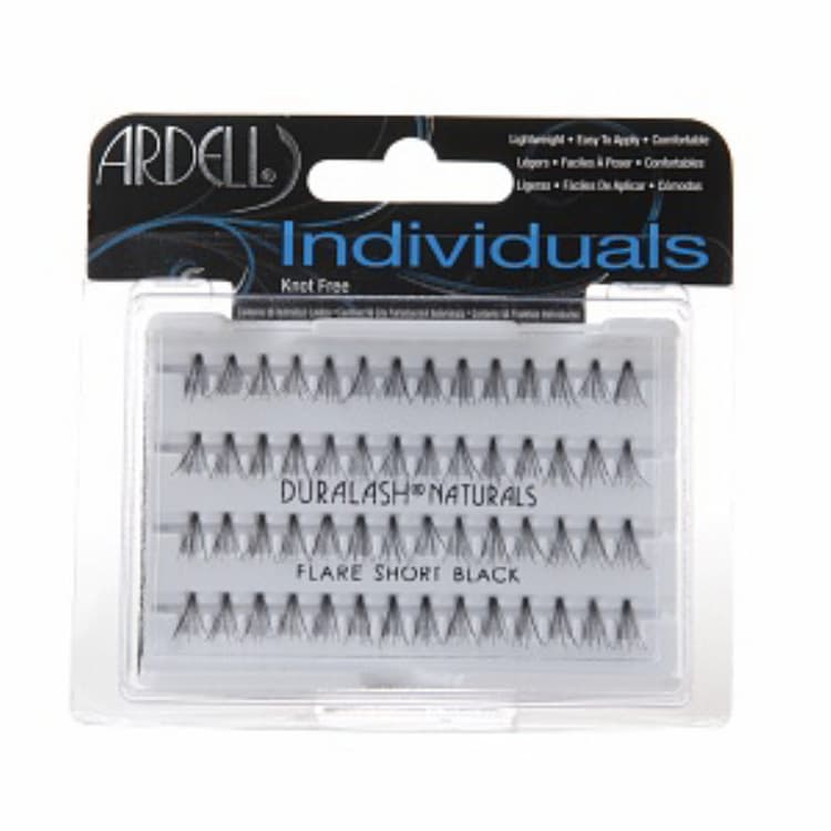 Ardell Пучки ресниц безузелковые короткие чёрные