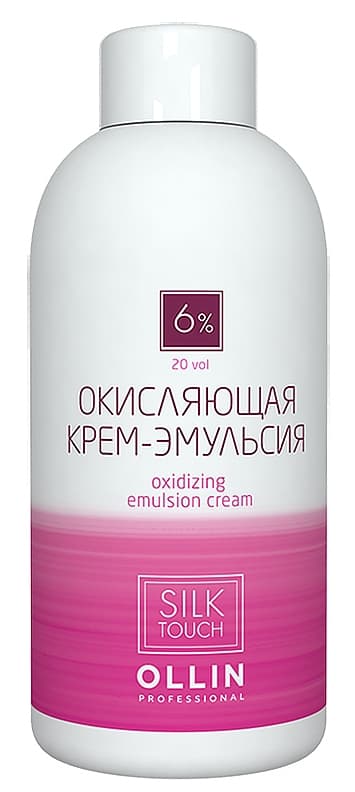 OLLIN silk touch 6% 20vol. Окисляющая крем-эмульсия 90мл