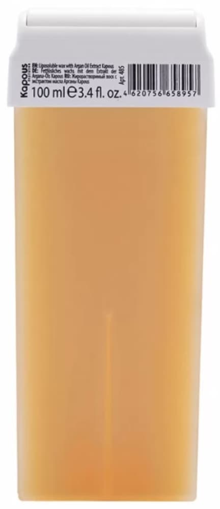 Kapous Depilation Жирорастворимый воск с экстрактом масла Арганы в картридже, 100 мл