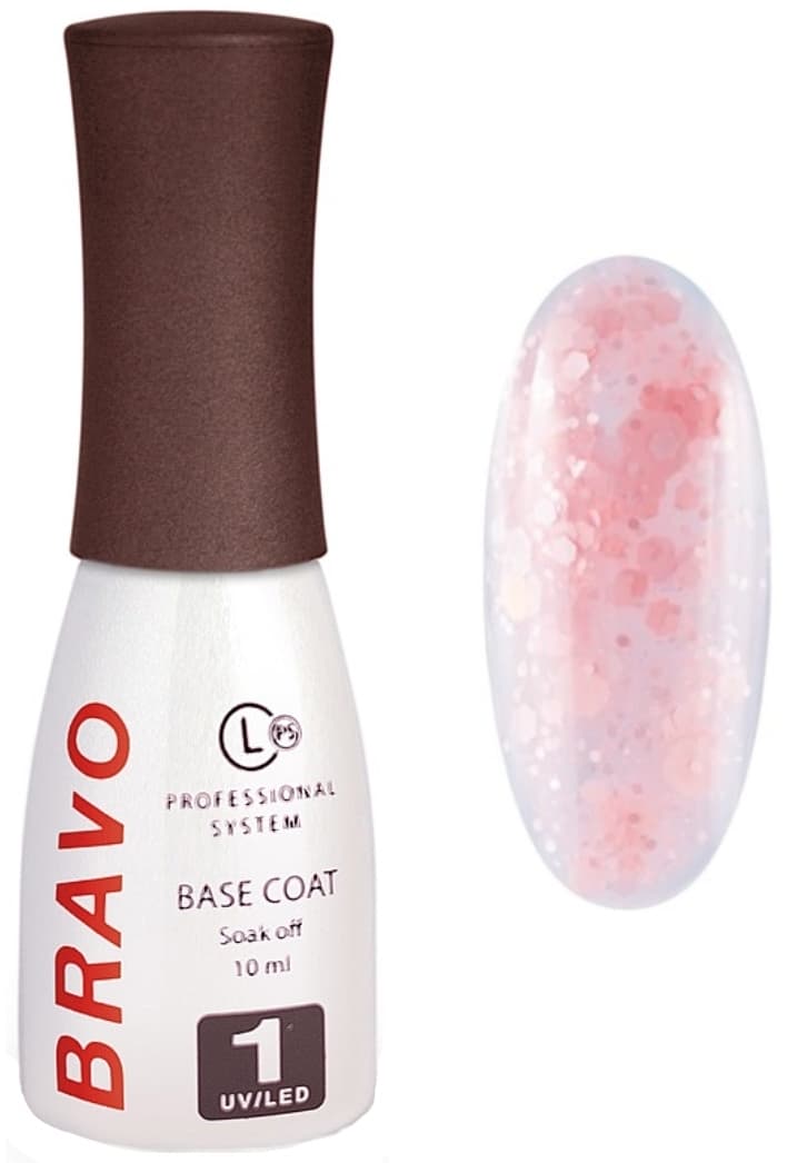 Bravo Цветное базовое покрытие EFFECT 15, ICE 10мл 