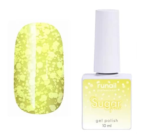 RuNail Гель-лак Sugar Fruit, 10мл №7063