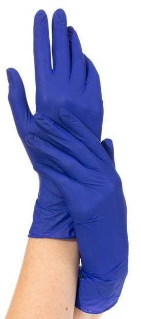 NitriMax Перчатки одноразовые нитриловые фиолетовые, 3,2 г. M 50 пар/уп. (Малайзия)