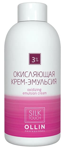 OLLIN silk touch 3% 10vol. Окисляющая крем-эмульсия 90мл