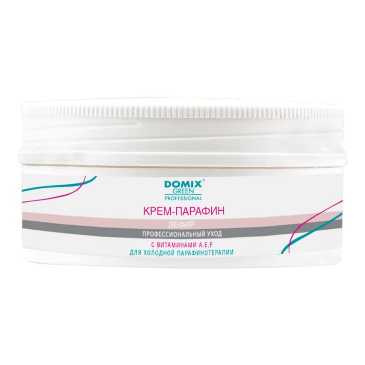 DOMIX Крем-парафин «ЗЕФИР» с витаминами A,E,F 60мл 