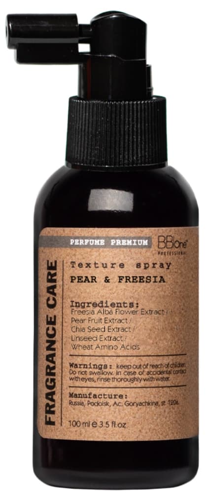 BB One FRAGRANCE CARE Парфюмированный Текстурирующий спрей для волос Pear & Freesia 100 мл.