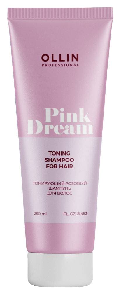 OLLIN PINK DREAM Тонирующий розовый шампунь 250 мл