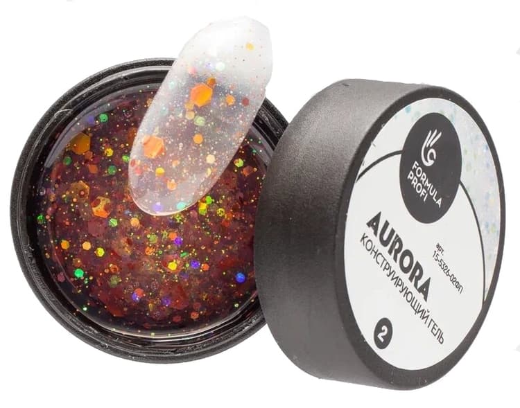 Formula Profi Конструирующий гель "Aurora" №2, 15гр 