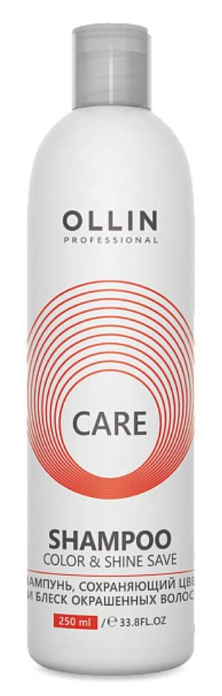 OLLIN CARE Шампунь, сохраняющий цвет и блеск окрашенных волос 250мл