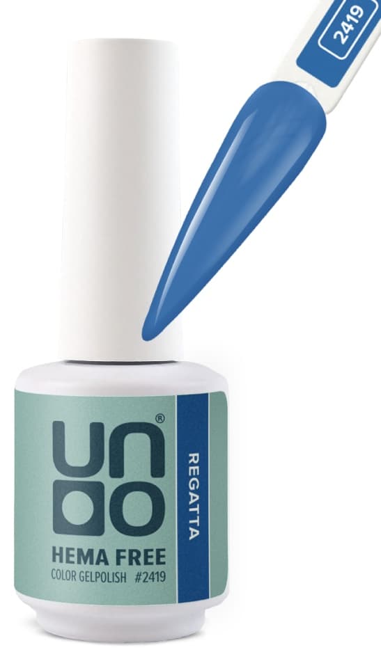 UNO HEMA FREE Гель-лак 2419 Регата - Regatta, 10 г