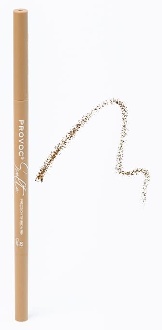Provoc ультратонкий карандаш для бровей Svelte Precision Tip Eyebrows Pen 02 CLAIR светло-коричневый