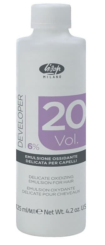 Lisap Оксидант-лосьон 6% - Developer Easy 20 vol 125 мл
