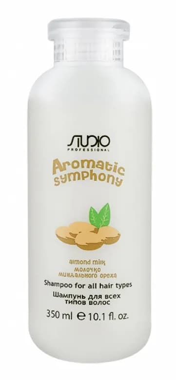 Kapous Studio Шампунь для всех типов волос «Молочко миндального ореха» серии "Aromatic Symphony" 350 мл