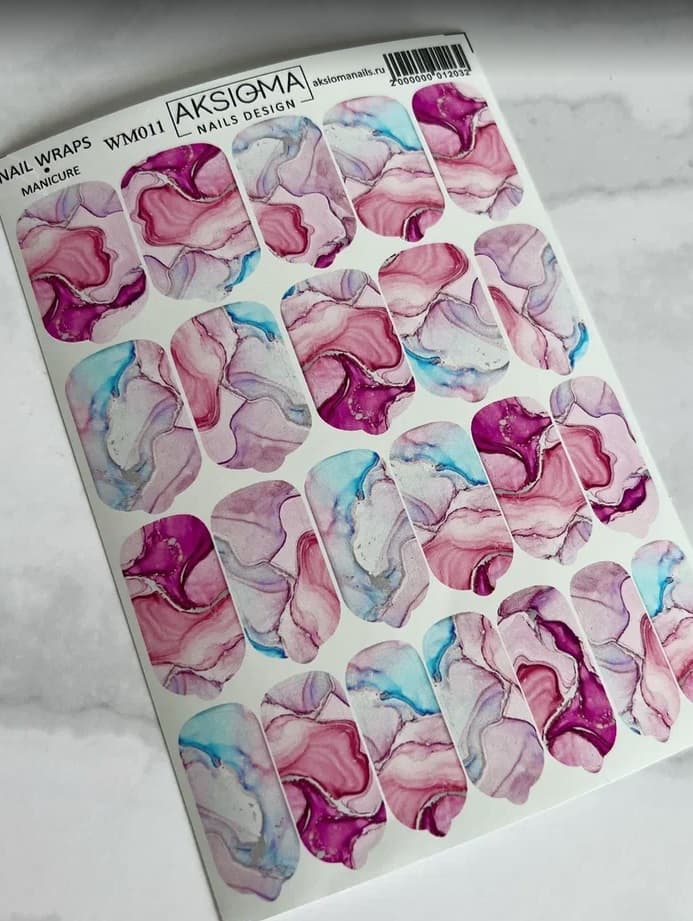 Пленка для маникюра Aksioma WM-011