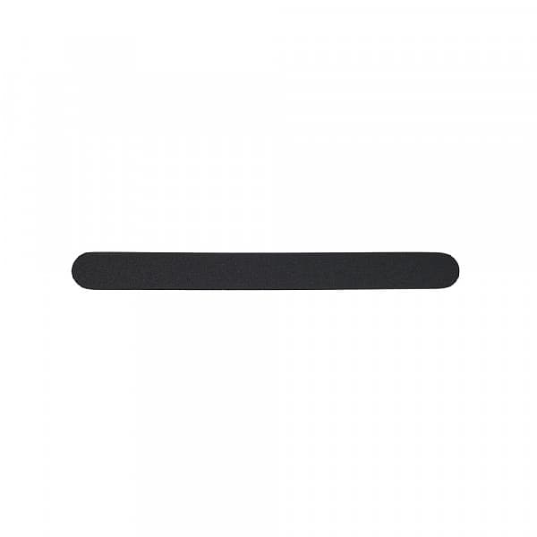 RuNail Сменные файлы черные для пилки "закругленные" 100грит (50шт)