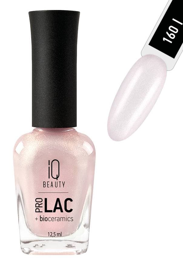 IQ BEAUTY PROLAC Лак для ногтей укрепляющий с биокерамикой 12.5 мл №160 THAW Thaw