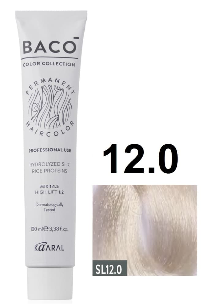 KAARAL Baco color  12.0 блондин натуральный 100 мл