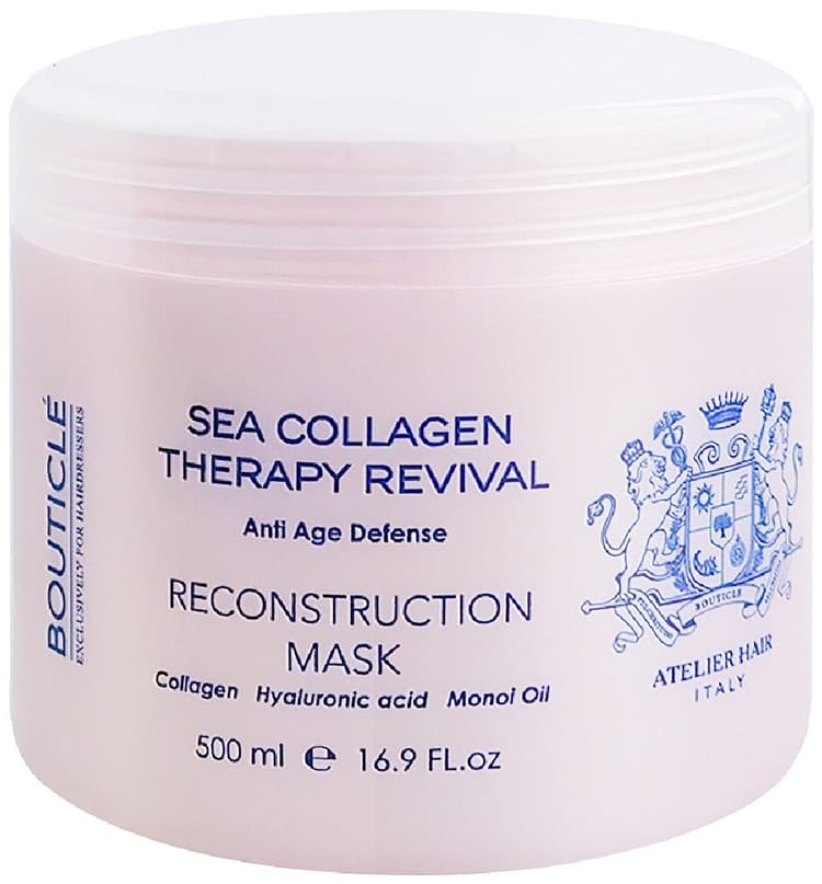 Bouticle ATELIER HAIR ANTI AGE Коллагеновая восстанавливающая маска 500 мл
