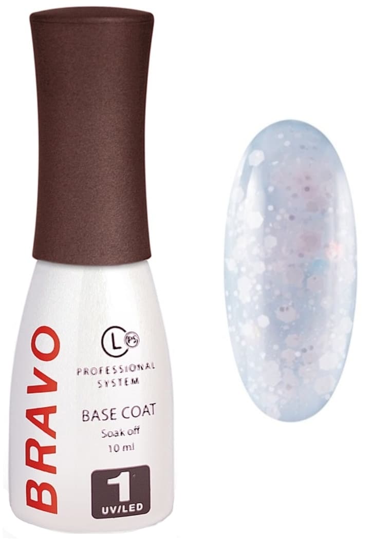 Bravo Цветное базовое покрытие EFFECT 13, ICE 10мл 