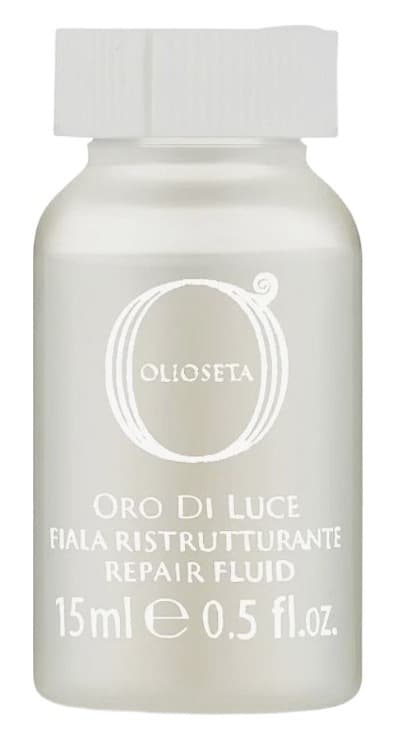 BAREX Olioseta Oro Di Luce Флюид восстанавливающий (Протеины шелка и семя льна), 15 мл. 