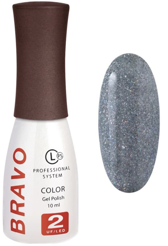 Bravo Гель-лак №395 светоотражающий 10мл 