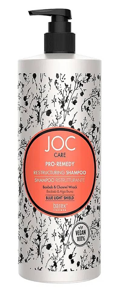 BAREX JOC CARE Восстанавливающий шампунь с баобабом и пельвецией желобчатой "PRO-REMEDY" 1000мл 