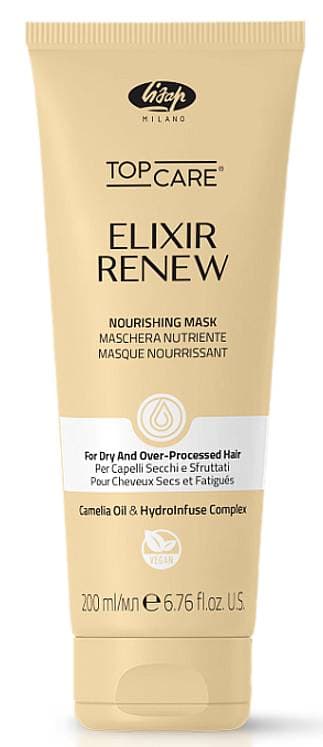 Lisap Elixir Renew Увлажняющая и восстанавливающая маска для сухих и поврежденных волос 200 мл