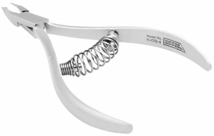 Nippon Nippers Кусачки для кутикулы "Standard" 4мм (Спиральная пружина) длина 10,7см